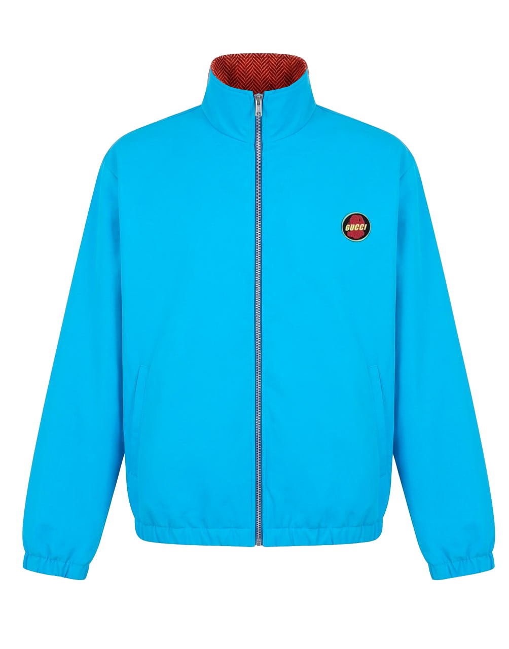 ZIP JKT REVERSIBLE GRAFIC COVER BLACK/ORANGE/MC