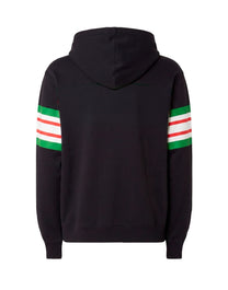 GUCCI HOODIE WITH STRIPED ACCENTS