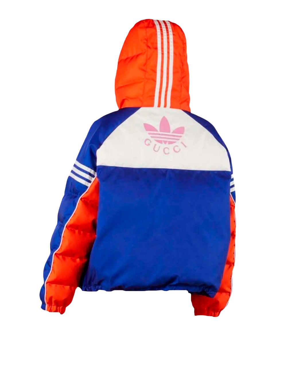 BOMBER HEAVY NYLON CANVAS W/FEA/LEA ORGANGE/MIX