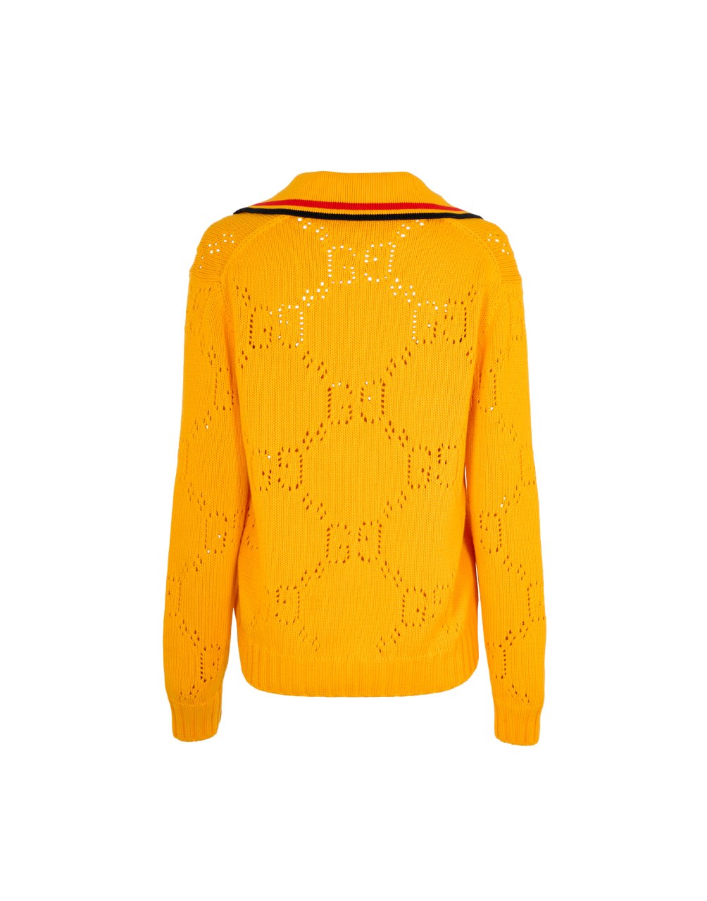 PERFORATED GG COTTON SWEATER