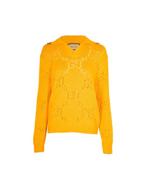 PERFORATED GG COTTON SWEATER