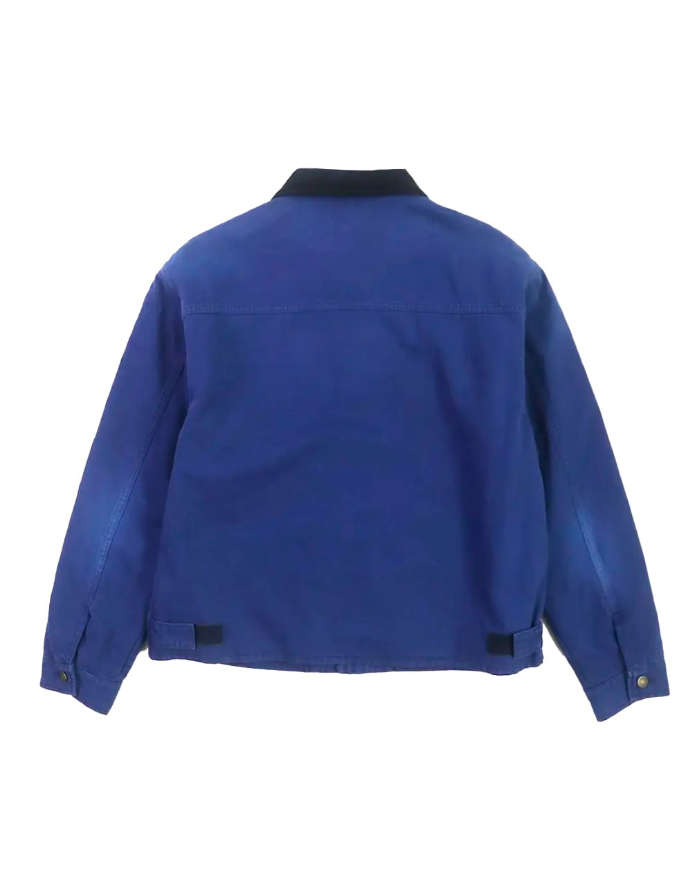 GUCCI UTILITY JACKET WITH CORDUROY COLLAR-BLUE