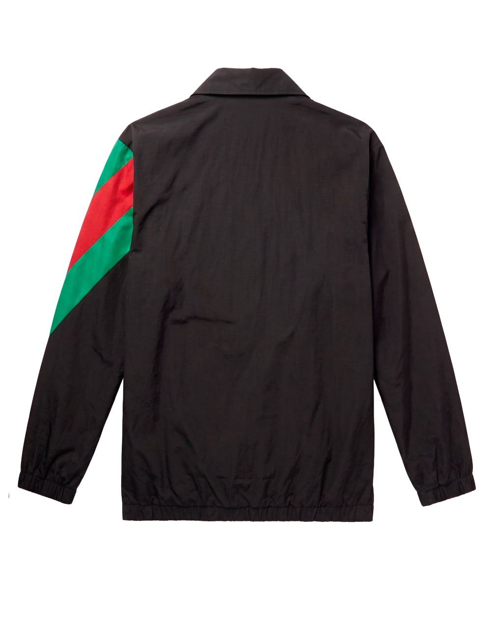 CA37394 GUCCI TIGER EMBROIDERED NYLON ZIP JACKET