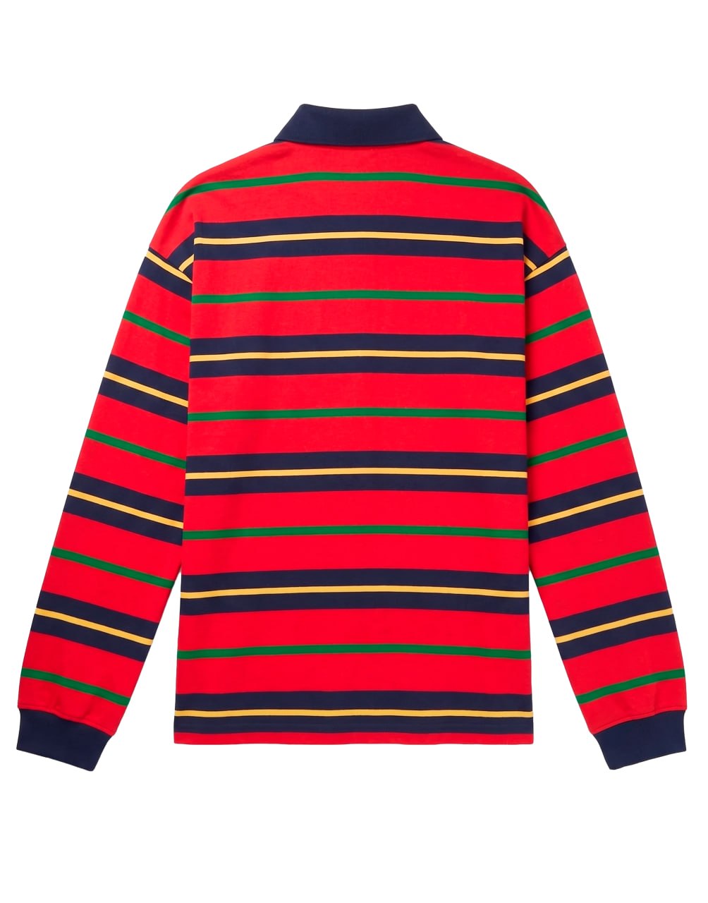 POLO STRIPED COTTON JERSEY LIVE RED/MULTICOLOR