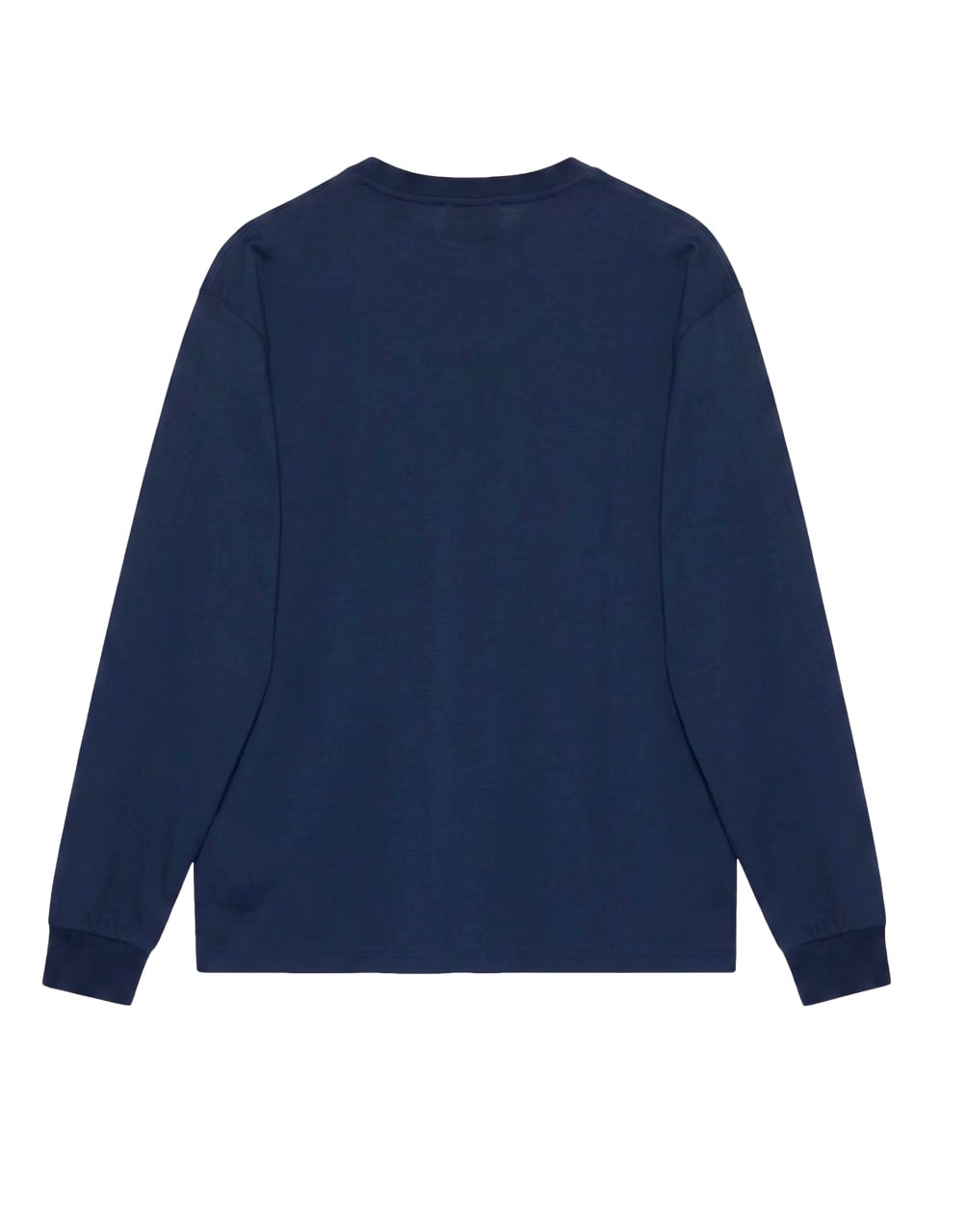 L/S T-SHIRT COTTON JERSEY INCHIOSTRO/MC