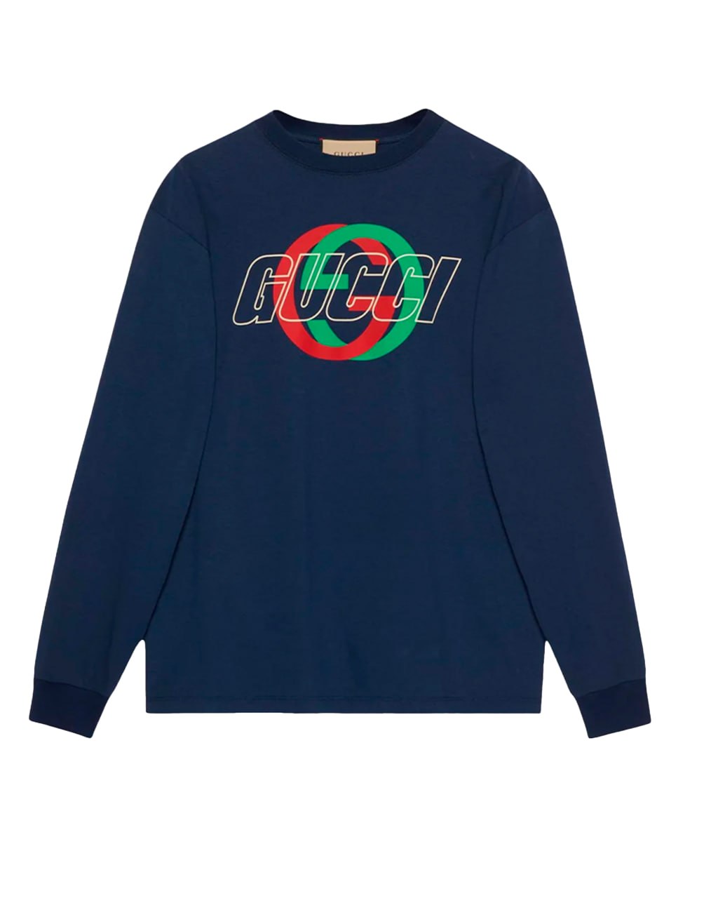 L/S T-SHIRT COTTON JERSEY INCHIOSTRO/MC