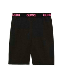 LEGGINGS SHORT GG PINK AND BLACK