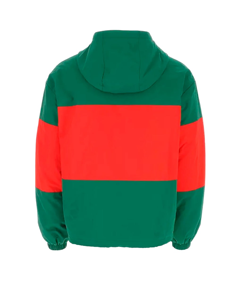 SPW BLOUSON LIGHT MATTE NYLON W/LEATH YARD/MILK