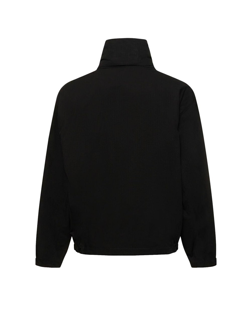 GUCCI SPW BLOUSON COTTON NYLON RIPSTOP W/LEATH BLACK/MIX