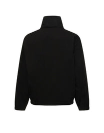 GUCCI SPW BLOUSON COTTON NYLON RIPSTOP W/LEATH BLACK/MIX