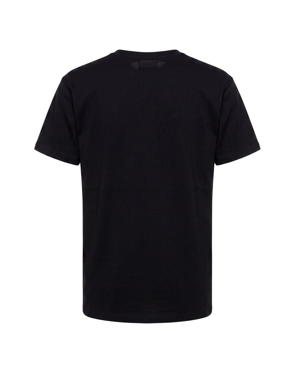 S/S T-SHIRT COTTON BLUE/ORANGE