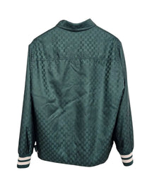 GUCCI GG NYLON BOMBER JACKET 'GREEN'