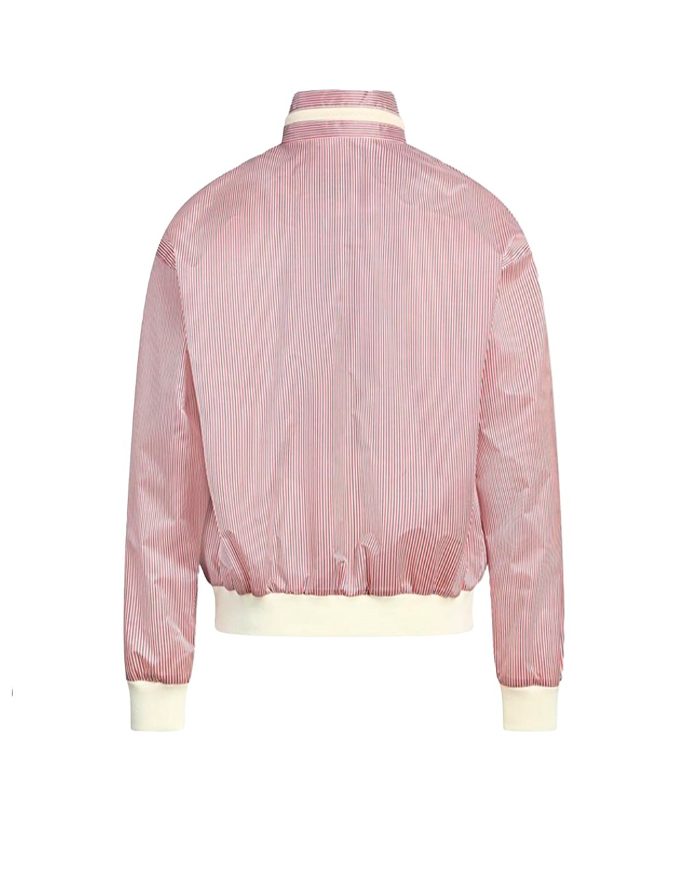 GUCCI "GUCCI CLUB" STRIPED ZIP JACKET-RED/WHITE/BLUE