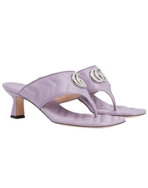 W MARMONT 55 THONG LTHR W/GG 1 NAPPA CHARLOTT/NAPPA  CHARLOTT PAL.LAVENDER/PA.LAVE