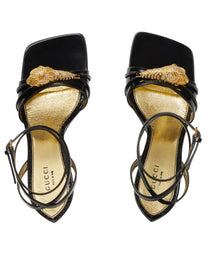 SANDAL LEATHER, LS REGENT NERO