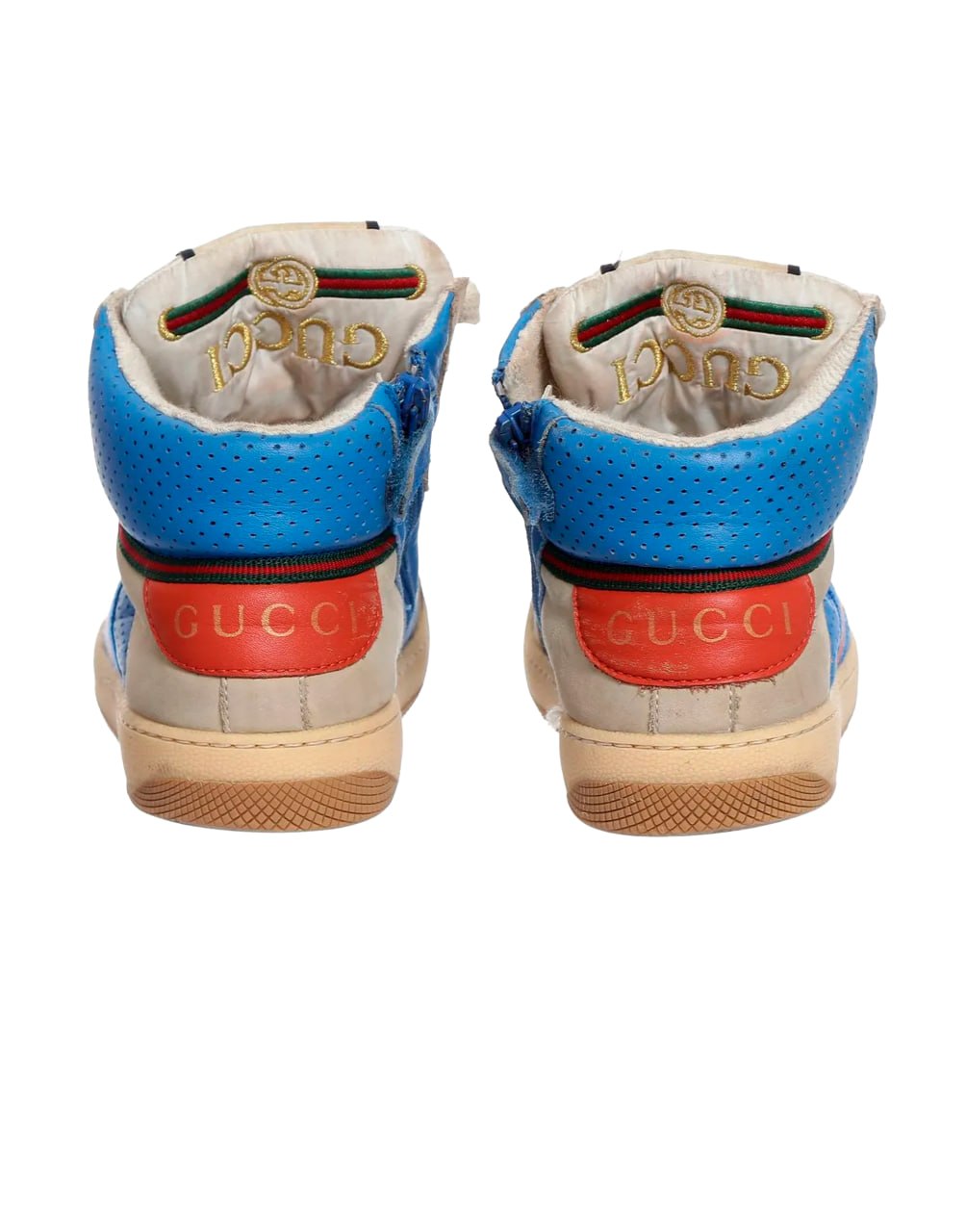 SNEAKERS GUCCI SCREENER  HIG TOP GG DISTRESSED