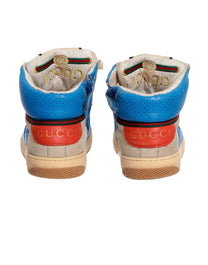 SNEAKERS GUCCI SCREENER  HIG TOP GG DISTRESSED
