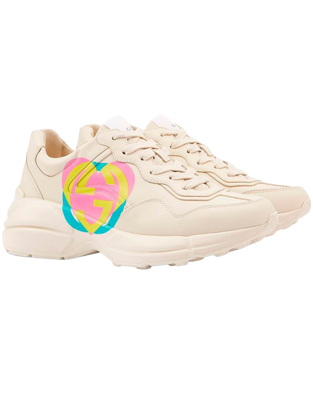 SNEAKERS LEATHER RS APOLLO IVOIRE
