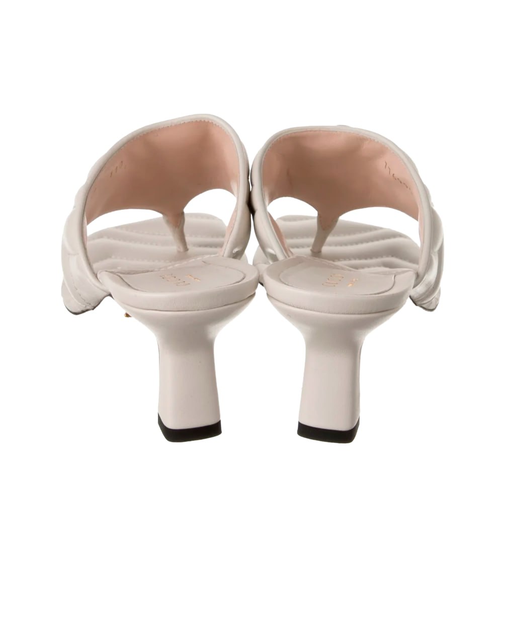 W MARMONT 55 THONG LTHR W/GG 1 NAPPA CHARLOTT/NAPPA  CHARLOTT WHITE/PER.PIN