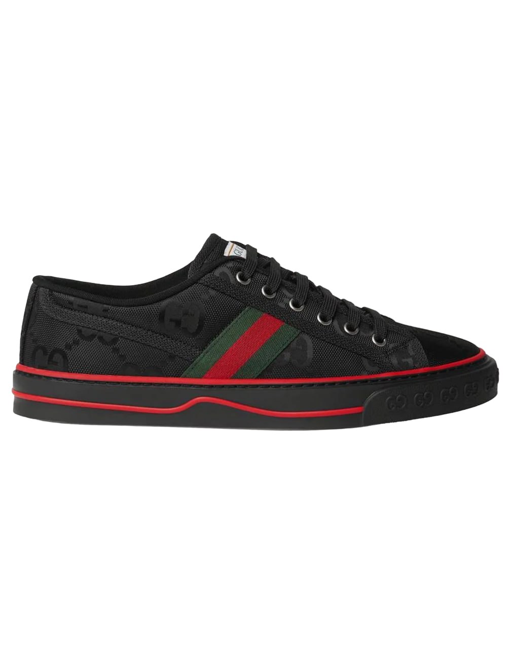 SNEAKER GUCCI TENNIS 1977 OFF THE GRID LOW BLACK