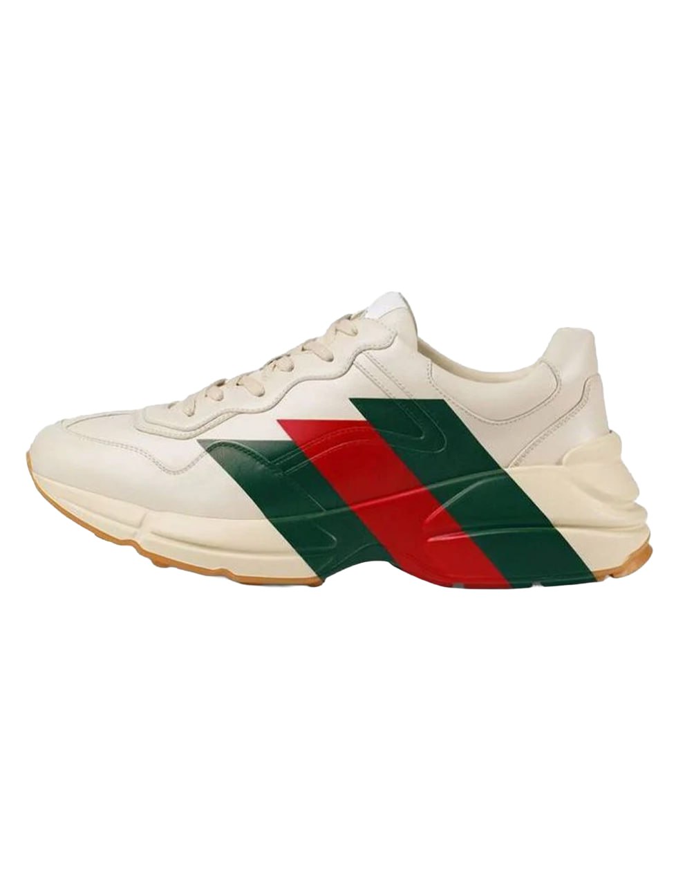 SNEAKER GUCCI RHYTON GREEN/RED