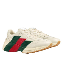 SNEAKER GUCCI RHYTON GREEN/RED