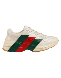 SNEAKER GUCCI RHYTON GREEN/RED