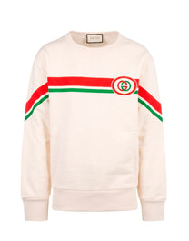 GUCCI INTERLOCKING G PRINT HOODIE SWEATER