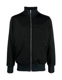 TUXEDO LEOPARD TRACK JKT BLACK WHITE PALM ANGELS