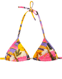 MIAMI MIX BIKINI TOP MULTICOLOR MULT PALM ANGELS