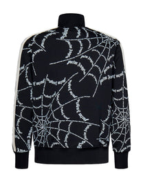 SPIDER WEB CLASSIC TRACK J BLACK WHITE PALM ANGELS