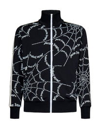 SPIDER WEB CLASSIC TRACK J BLACK WHITE PALM ANGELS