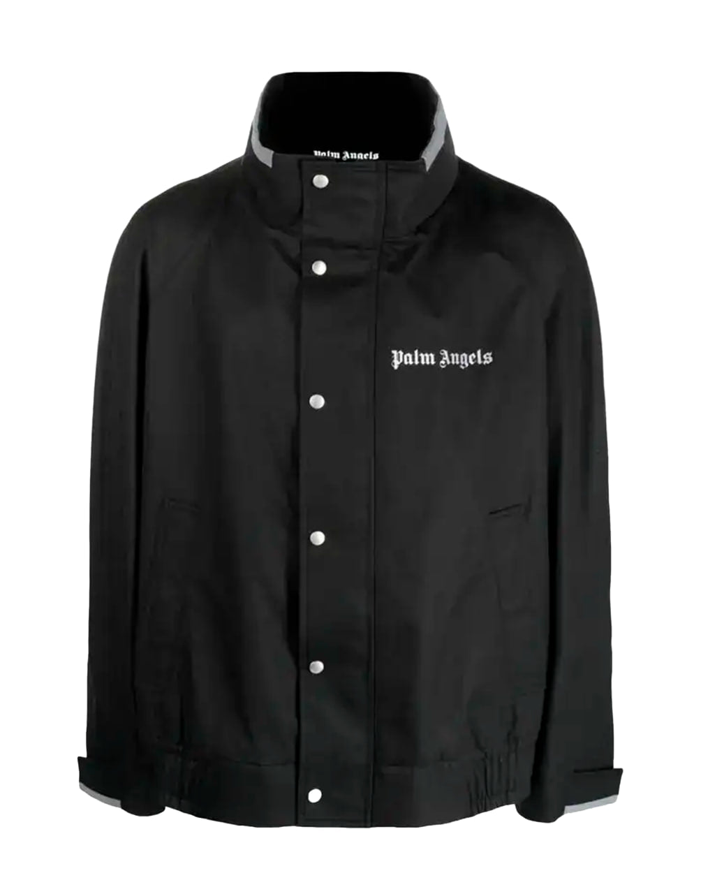 REFLECTIVE DETAILS LOGO BOMBBLACK SILVER PALM ANGELS