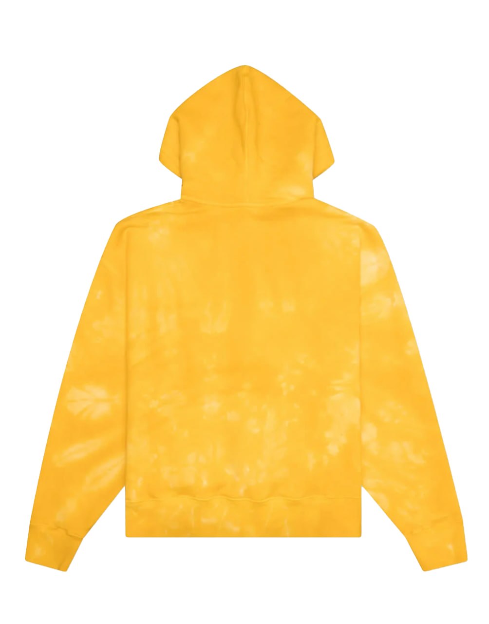 LEAF TIE DYE HOODY YELLOW YELLOW PALM ANGELS