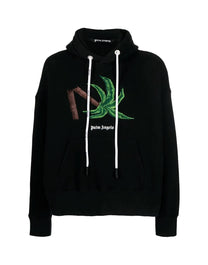 BROKEN PALM HOODY BLACK GREEN PALM ANGELS