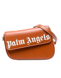 CRASH BAG GM BROWN WHITE PALM ANGELS