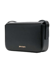 PALM BEACH BAG MM BLACK GOLD PALM ANGELS
