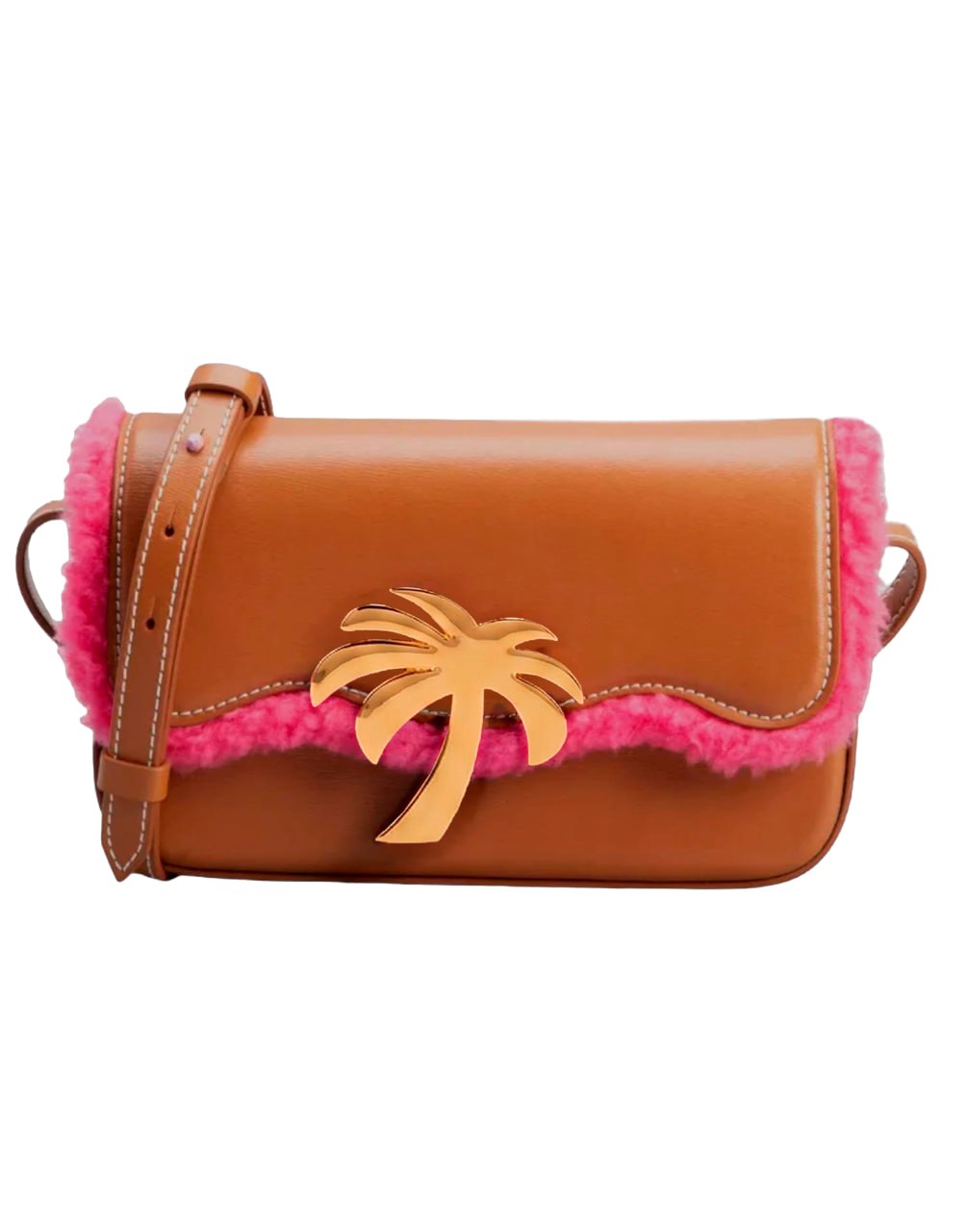 PALM BEACH BRIDGE GEAR BROWN PINK PALM ANGELS