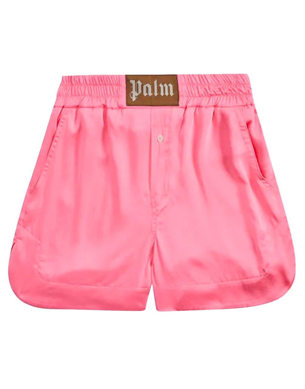 BOXER SHORTS FUCHSIA WHITE PALM ANGELS