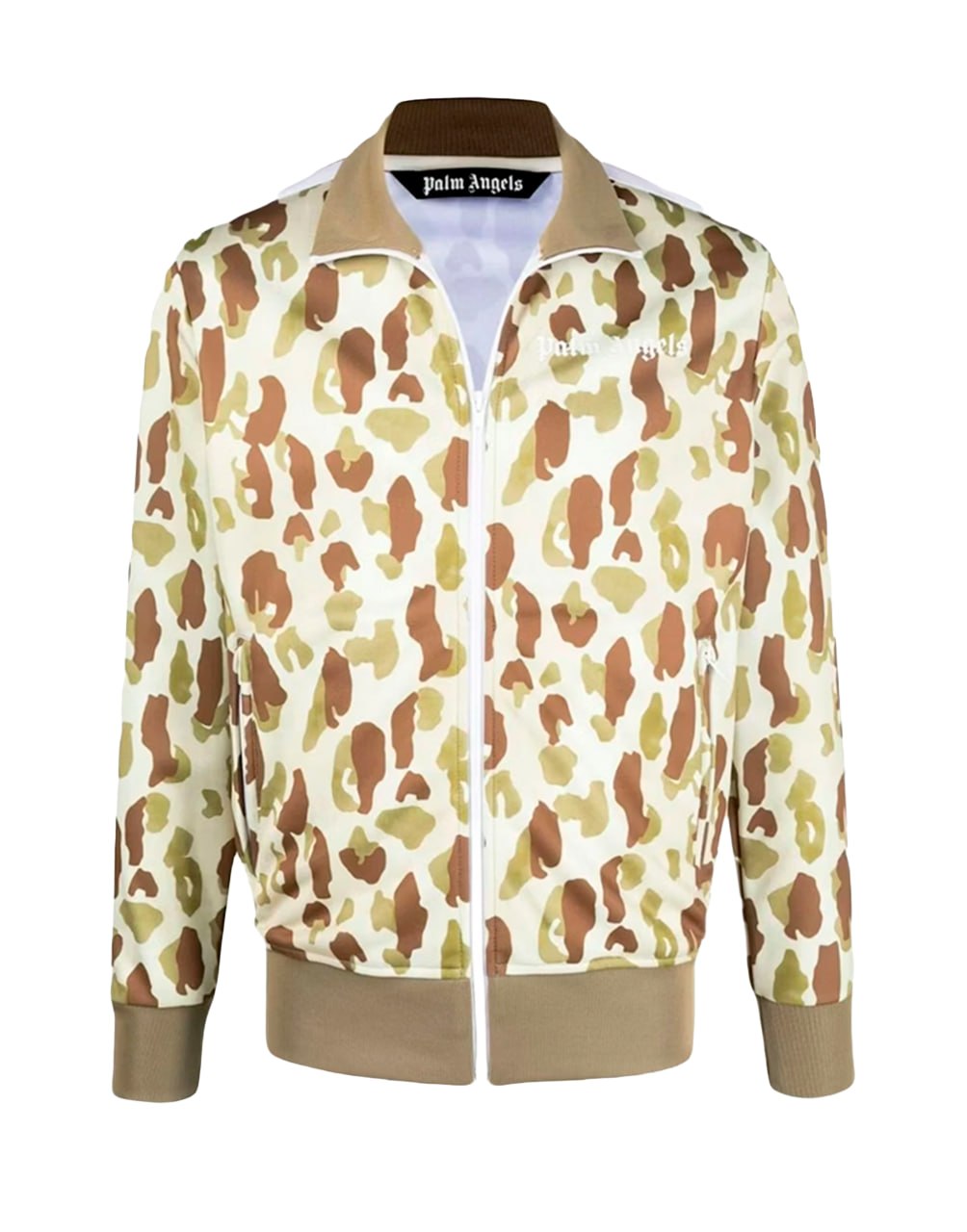 CAMO CLASSIC TRACK JKT MILITARY WHITE PALM ANGELS