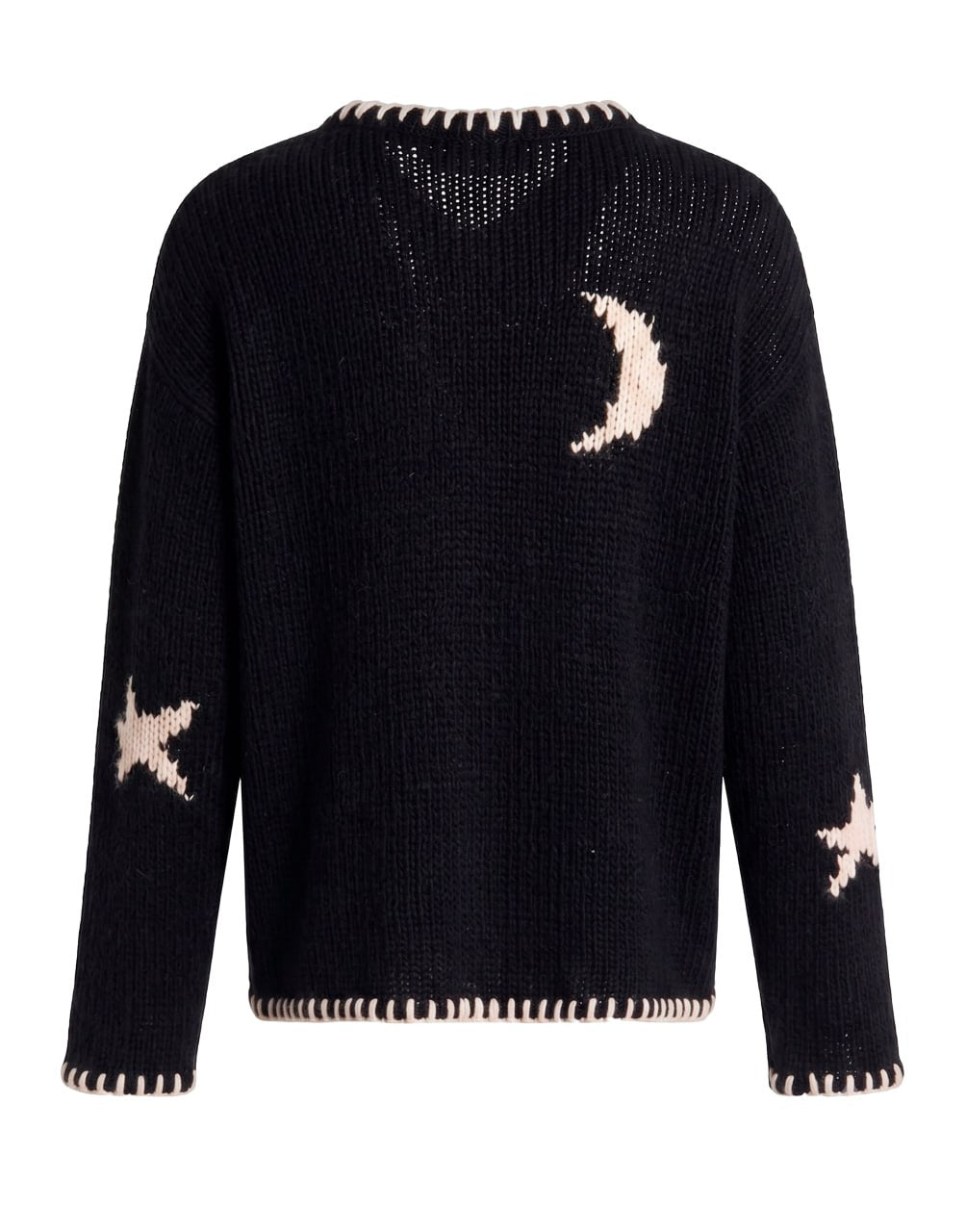NIGHTSKY SWEATER IN BLACK - PALM ANGELS