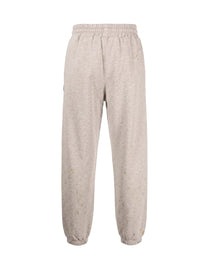PXPPAINTED CLASSIC SWEATPA MELANGE GREY WH PALM ANGELS