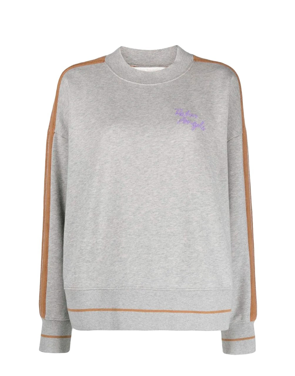 ANGELS CREW MELANGE GREY LI PALM ANGELS