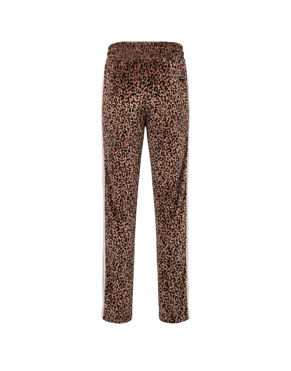 ANIMALIER TRACK PANTS GOLD WHITE PALM ANGELS