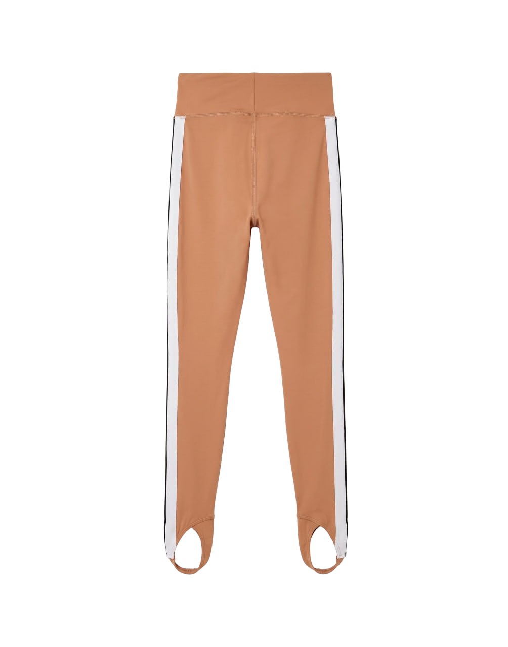 TRACK STIRRUP LEGGINS SAND WHITE PALM ANGELS