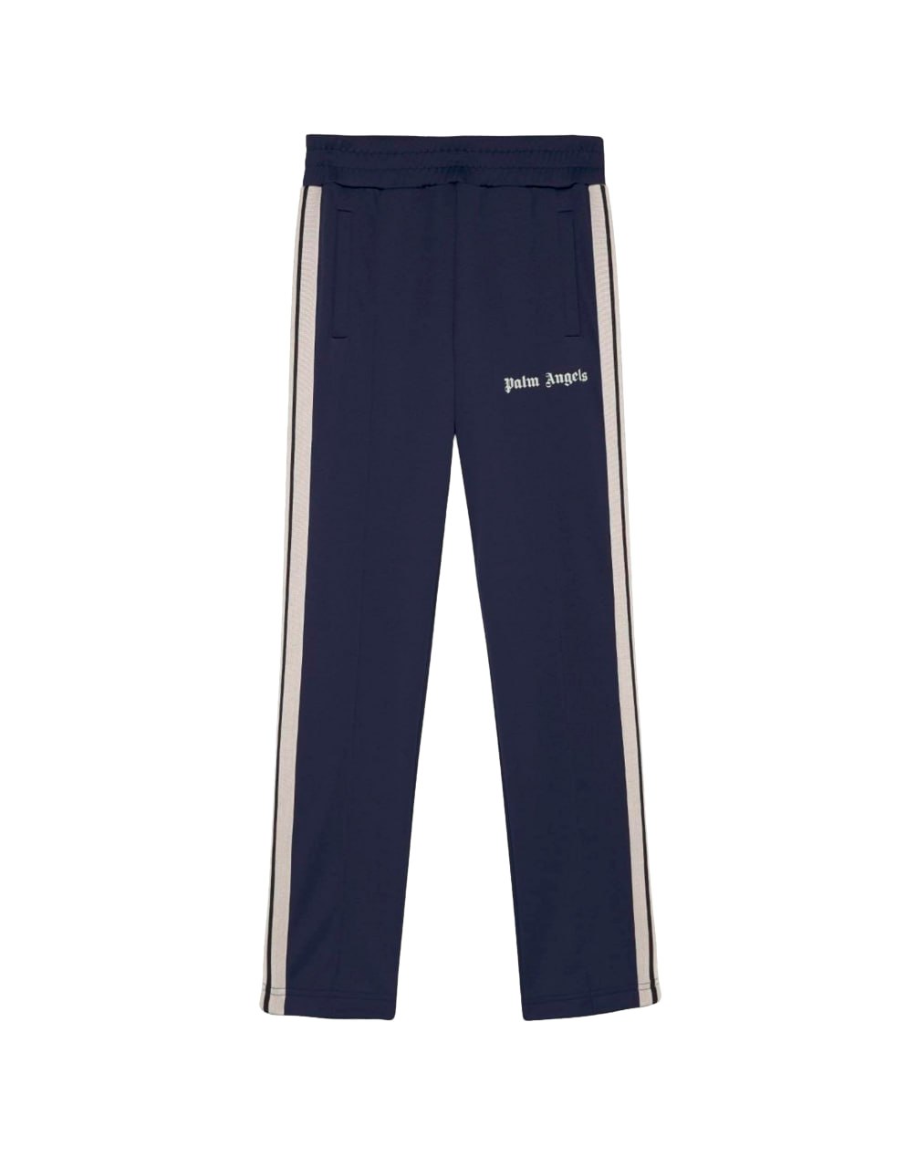 TRAINING TRACK LEGGINS DARK GREY WHITE PALM ANGELS