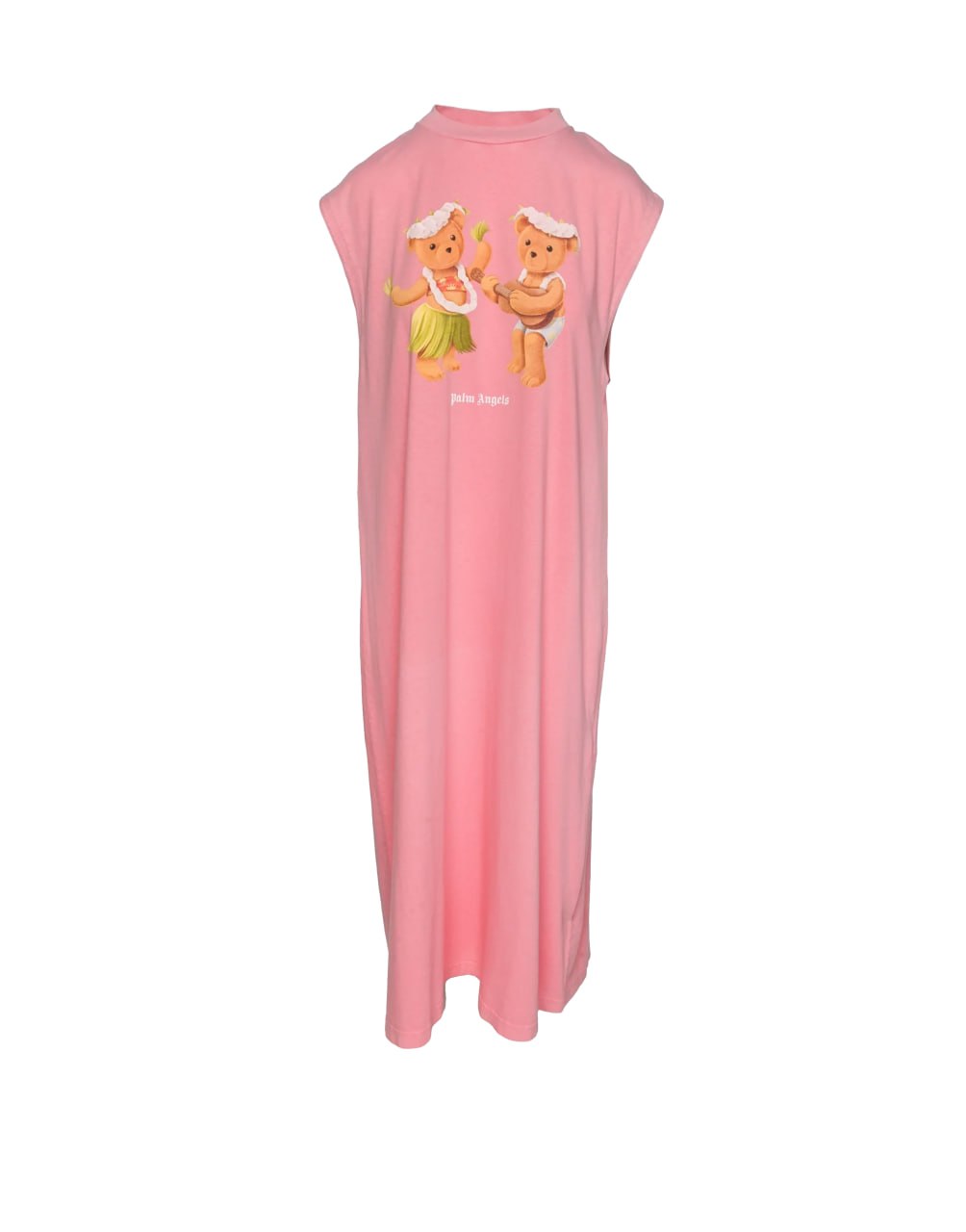 DANCING BEARS TANK - DRESS FUCHSIA FLUO B PALM ANGELS