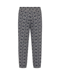 PA JAQUARD TRACK PANTS NAVY BLUE OFF PALM ANGELS
