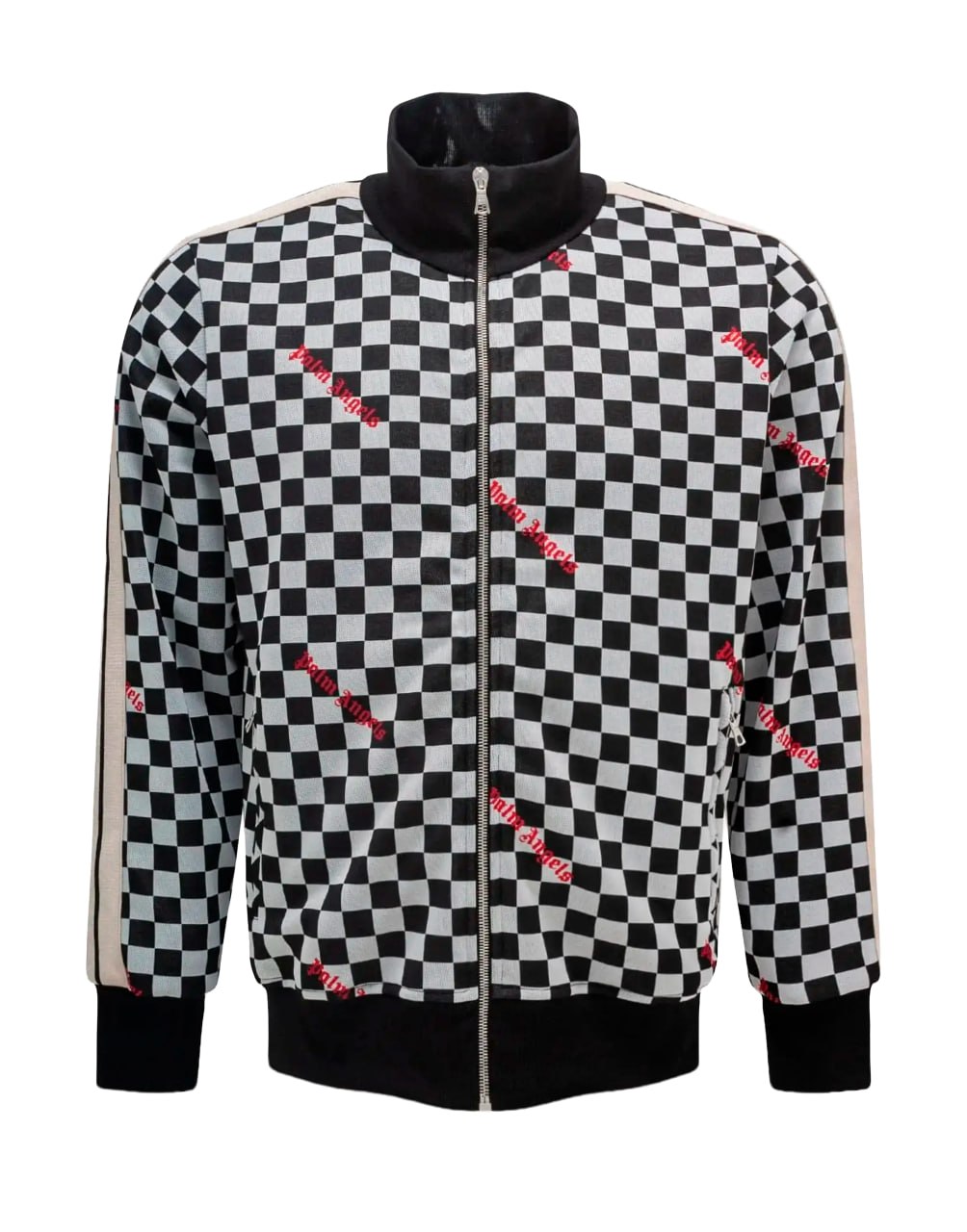 JQRD DAMIER CLASSIC TRACKJ BLACK RED PALM ANGELS