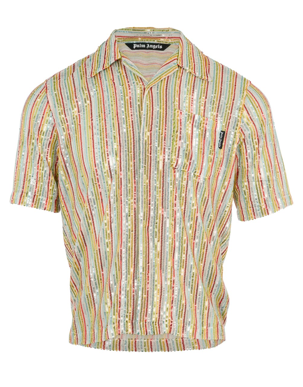 RAINBOW SEQUINS BOWLING SH MULTICOLOR MULT PALM ANGELS